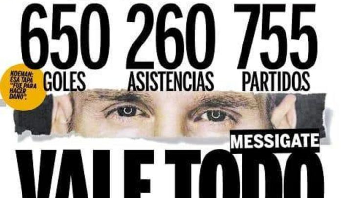 الصحافة الأرجنتينية تدافع عن ميسي ضد إل موندو الإسبانية