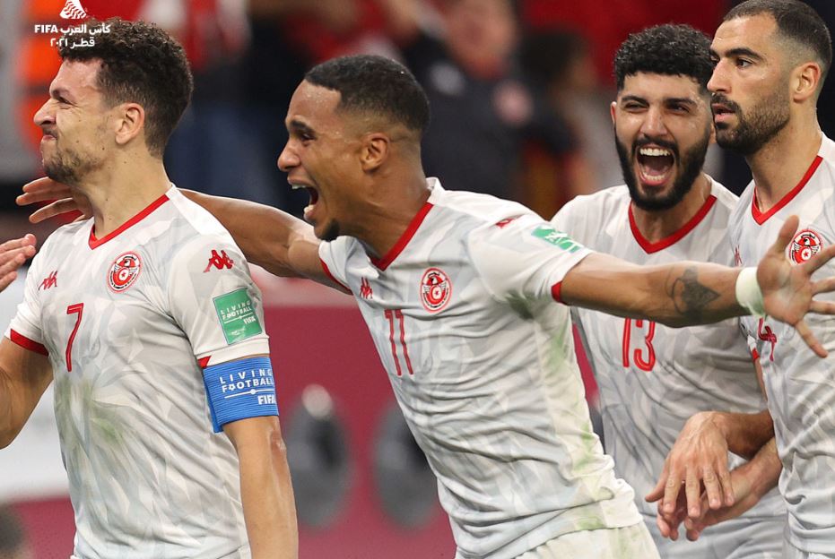 أهداف تونس وعمان في كأس العرب