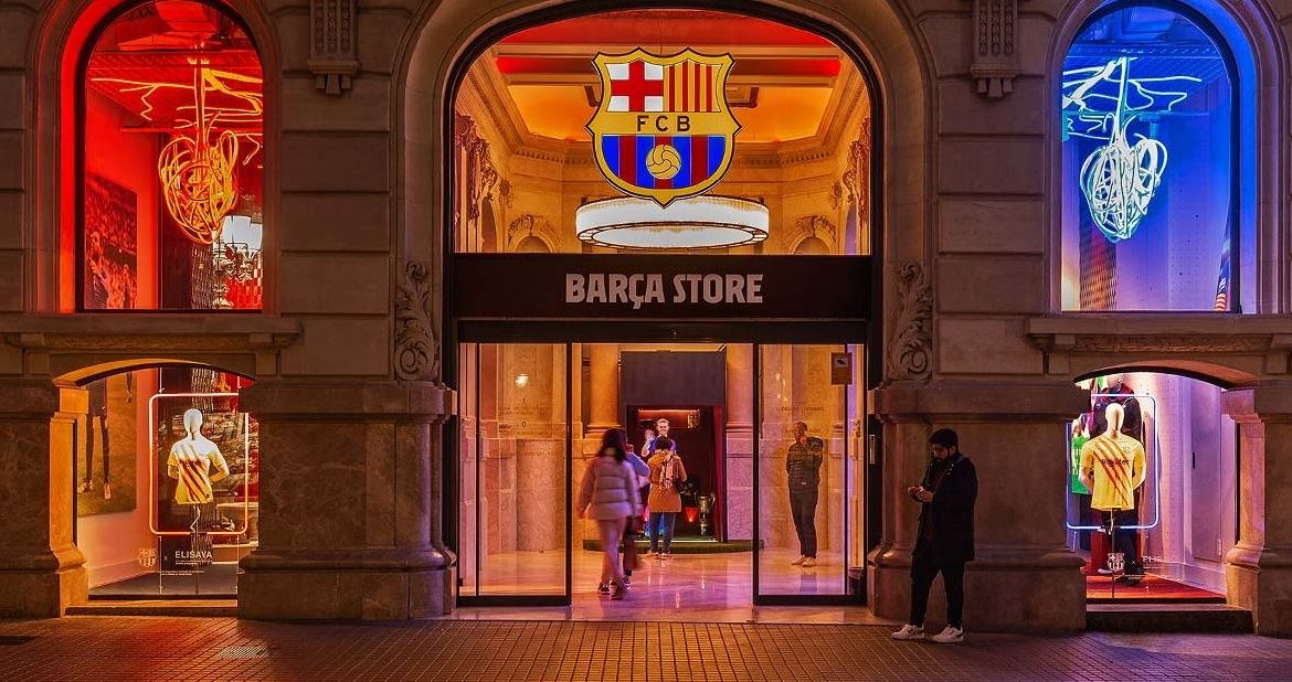 متجر برشلونة في مدريد