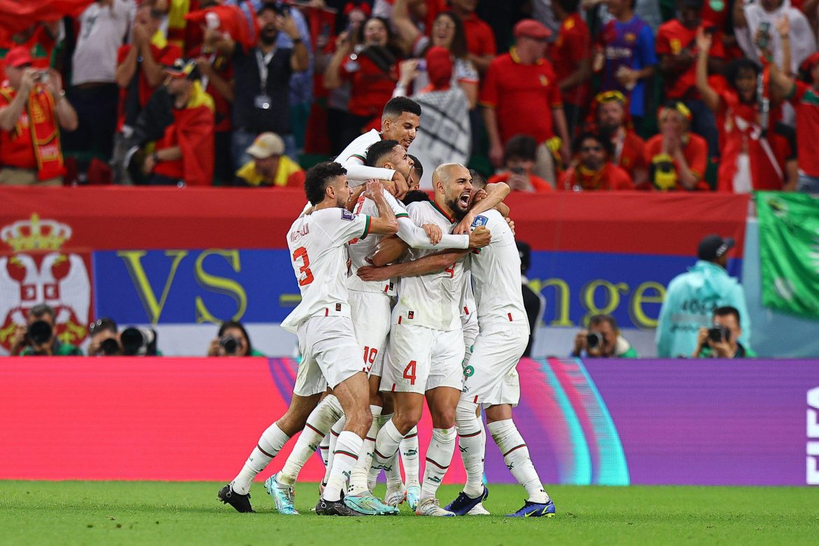 المغرب يفوز على بلجيكا في كأس العالم 2022