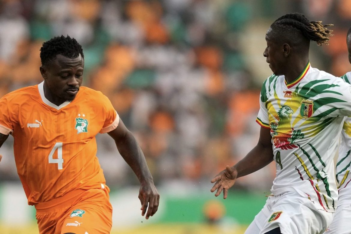 مباراة كوت ديفوار ومالي في نصف نهائي كأس أمم إفريقيا 2023