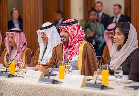 تناولت مستجدات الأوضاع الإقليمية والدولية ومجالات التعاون.. ولي العهد يعقد اجتماعات موسعة مع أعضاء الكونغرس