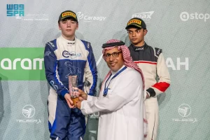 بيلوفيسكي يفتتح الجولة الخامسة من بطولة أرامكو السعودية للفورمولا 4 بانتصار كبير