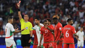 التعادل السلبي يحسم مواجهة المغرب وعمان في كأس العرب 