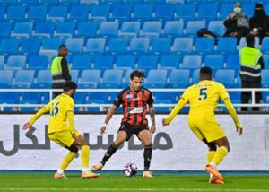 الحزم يتغلب على الرياض بثنائية في روشن