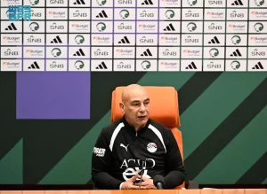 حسام حسن: سعداء بوجودنا في جدة.. وجاهزون لمواجهة المنتخب السعودي غدا