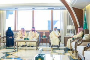 أمير المنطقة الشرقية يستقبل الرئيس التنفيذي لهيئة الإذاعة والتلفزيون