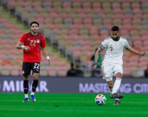 المنتخب الوطني يخسر أمام شقيقه المصري برباعية وديا