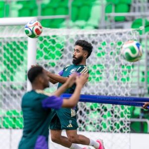 المنتخب السعودي يواصل تحضيراته لمواجهة الأورجواي 