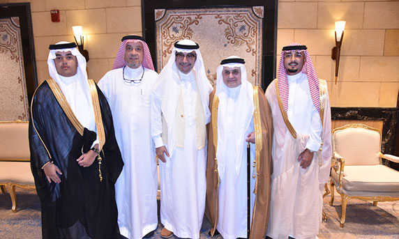 آل الناغي وقطان يحتفلون بعقد قران صالح 