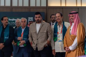 البعثة السعودية في دورة الألعاب الآسيوية تحتفي باليوم الوطني