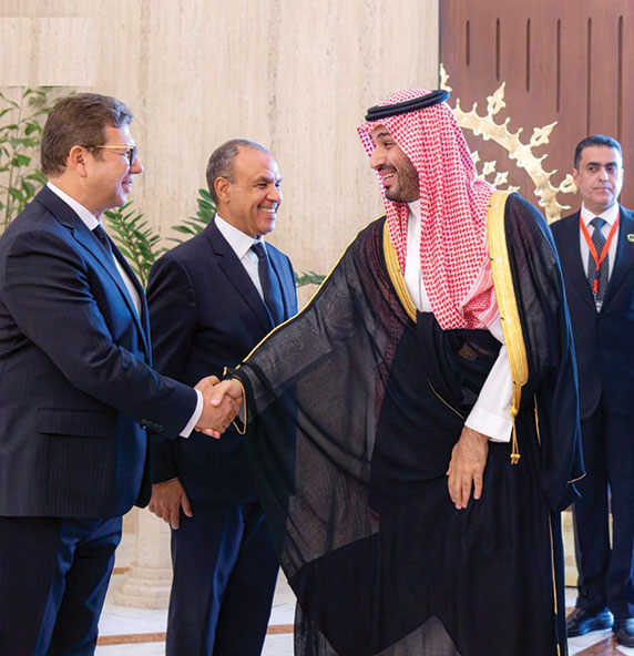 استعرضا العلاقات وتطورات أحداث المنطقة.. ولي العهد للرئيس المصري: المباحثات عكست الرغبة المشتركة في تعزيز التعاون بمختلف المجالات